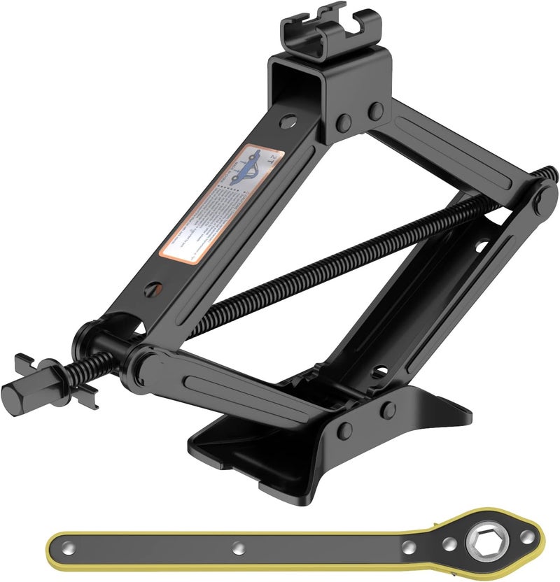 IMAYCC Scissor Jack for Car - 2 Ton (4409 lbs) Car Jack Kit,Quick Lifting Tire Changing Kit, Tire Jack kit for Auto/SUV/MPV (2 Ton) - Image 1